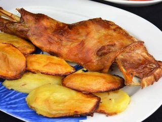 Paletillas de cordero asadas con patatas. Programa nº 148
